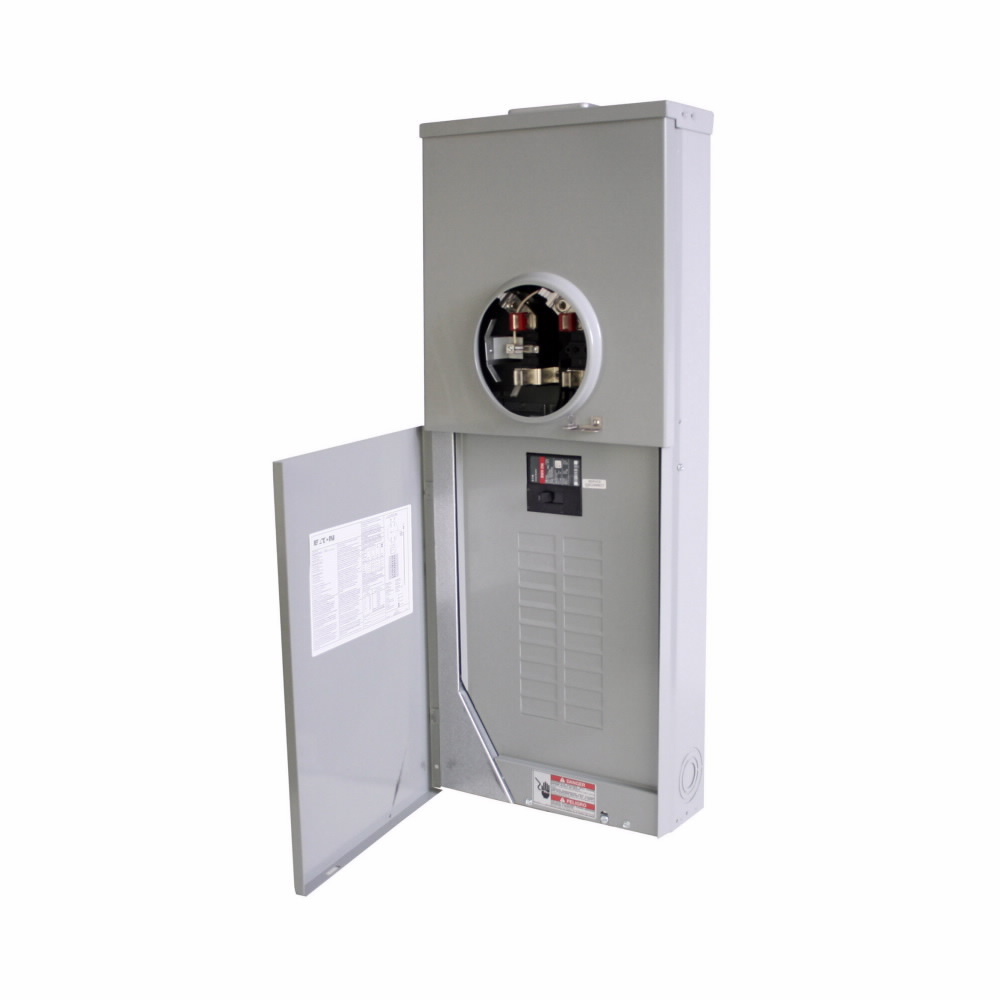 MB2040B200SD Residential Meter Breaker, 200 Amp, 1 Phase, Ringless, Horn, 5 Jaw, OH, UG, 120/240V, Surface