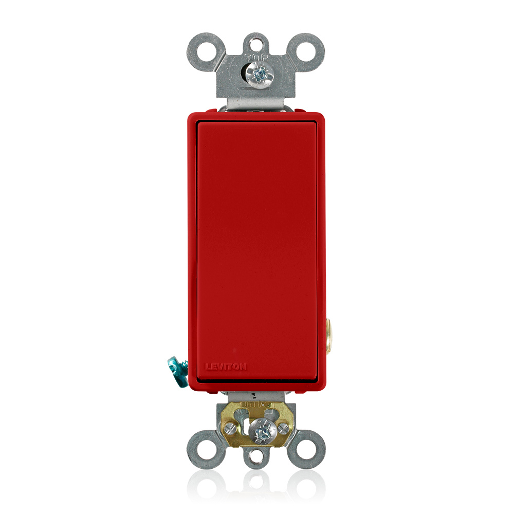 5621-2R Self-Grounding AC Quiet Switch, 120/277 V AC, 20 A, 1 hp, 2 hp Power Rating