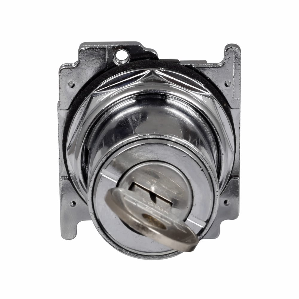 10250T16632 Heavy Duty Watertight/Oiltight Selector Switch Operator, 30.5 mm, Keyed Operator, 3 Positions