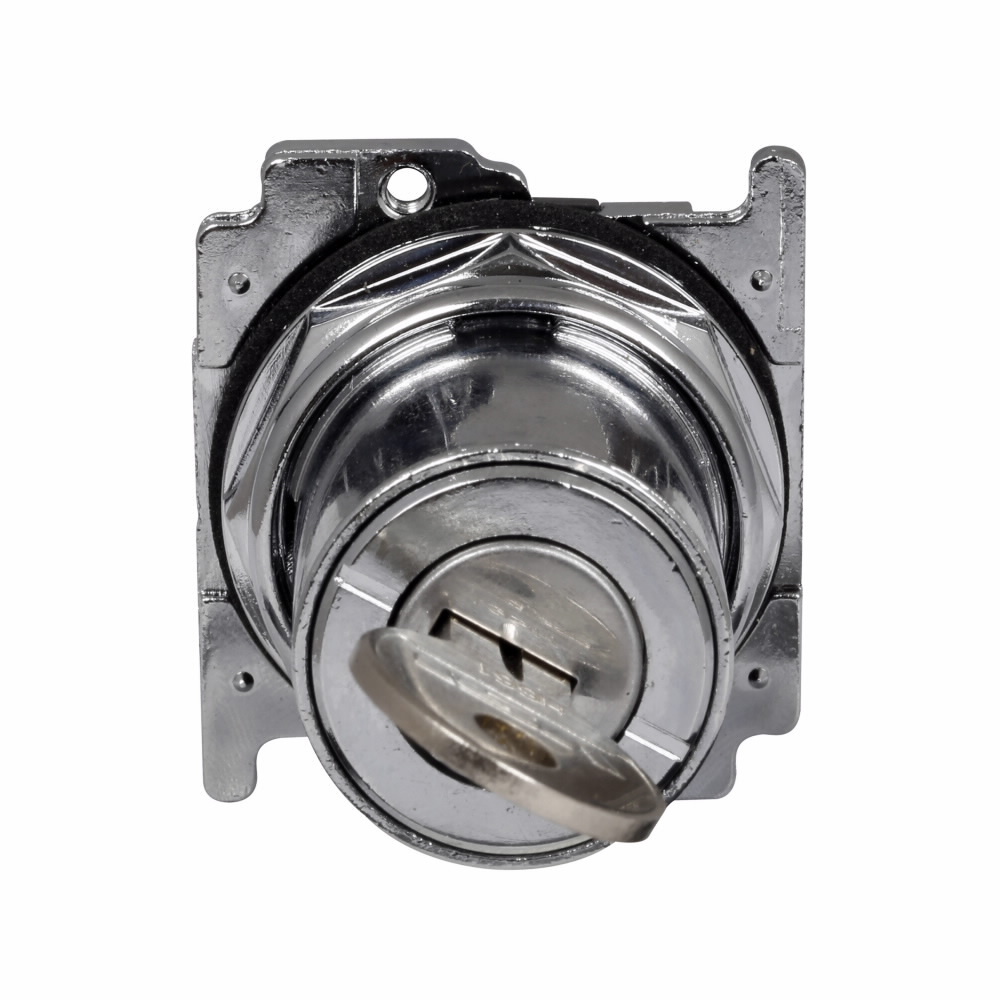 10250T16634 Heavy Duty Watertight/Oiltight Selector Switch Operator, 30.5 mm, Keyed Operator, 3 Positions