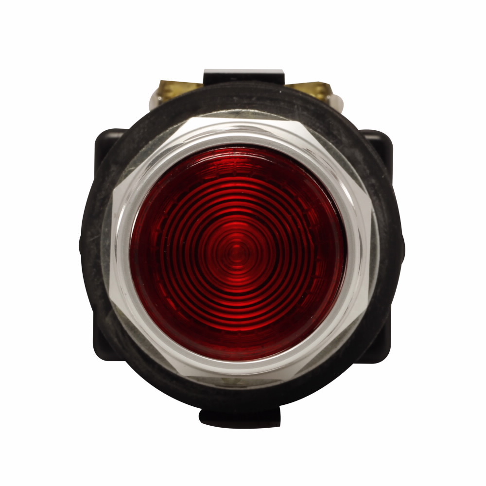 HT8GDGAF3 Oil/Watertight Illuminated Pushbutton, 30.5 mm, 1NO Contact, Green