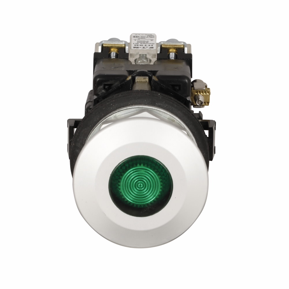 HT8FBRBF3 Oil/Watertight Illuminated Push/Pull Unit, 30.5 mm, 1NC Contact, Red