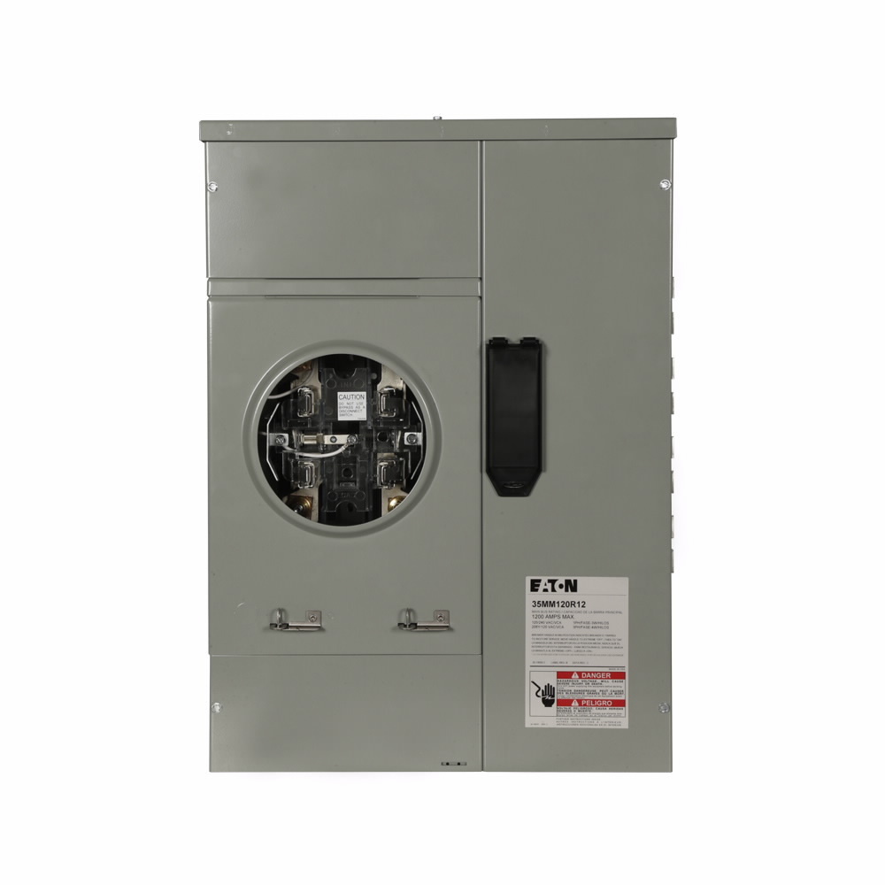 35MM140R1240 1 Phase, 5 Jaw, Commercial Meter Module, 1 Socket, 400 Amp, Tenant