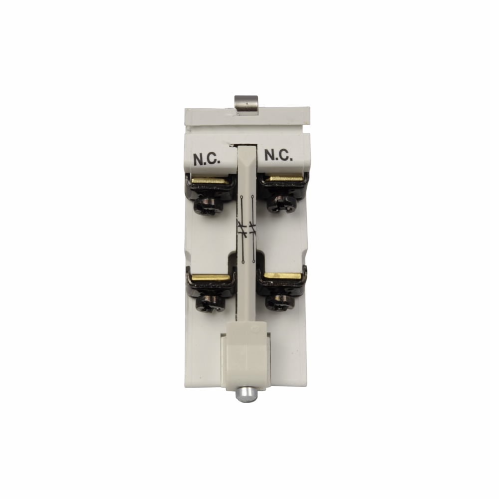 J02 Type J Auxiliary Contact, 2NC Contacts, Silver Cadmium Alloy