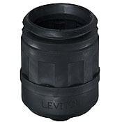 6017 Weather Resistant Plug Boot, For Use With 15/20 A 3/4-Wire Straight Blade/Locking Plug, 125 V AC, 15 A, 3-Wire, Thermoplastic Elastomer, Black