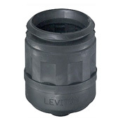 6017-L Weather Resistant Locking Plug Boot, For Use With Locking Plug, 15 A, 3-Wire, Thermoplastic Elastomer, Black