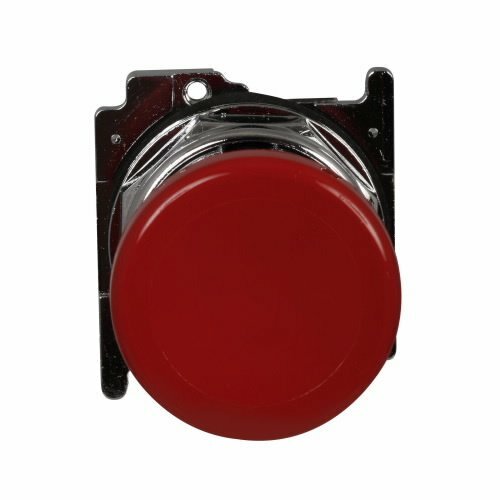 10250T122-2 Heavy Duty Oil/Watertight Non-Illuminated Pushbutton, 40 mm, 2NO Contact, Red