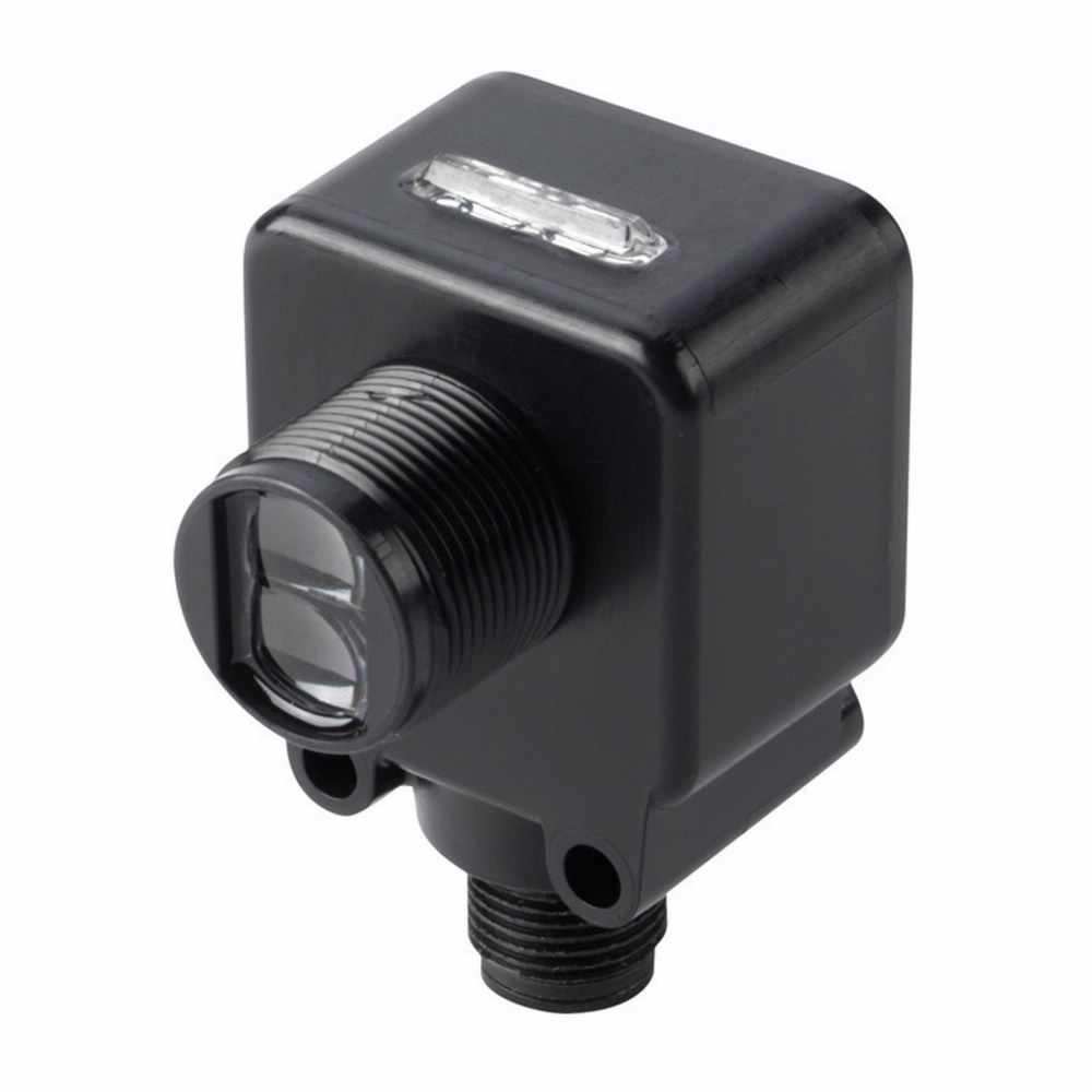 TargetLock E65-SMPR3-HLD 3/4-Wire Forward Viewing Photoelectric Sensor, Rectangle Shape, 10 ft, Visible Red Sensing Beam, 1 ms Response, NPN/PNP Open Collector Output