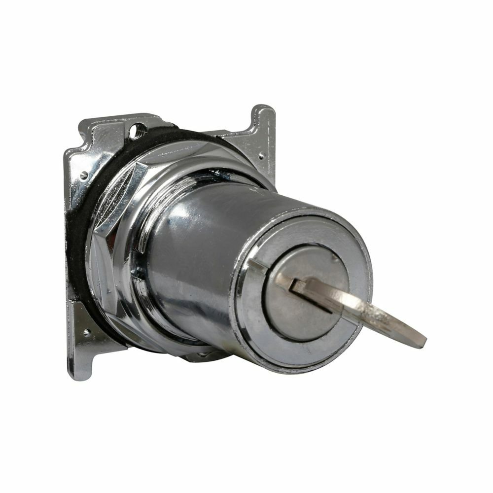 10250T16532H620 Heavy Duty Watertight/Oiltight Selector Switch Operator With Key Slot Cover, 30.5 mm, Keyed Operator, 3 Positions