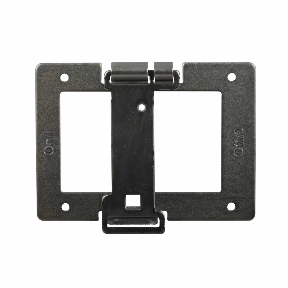 HLK4SOFF Padlockable Handle Lock Hasp, For Use With C Series LD Frame Molded Case Circuit Breaker, Top/Vertical Mount
