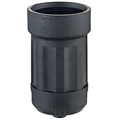 6032 Weather-Resistant Locking Connector Boot, For Use With Straight/Locking Connector, 20/30 A, 3-Wire, -40 to 90 deg C Operating Temperature, Thermoplastic Elastomer, Black