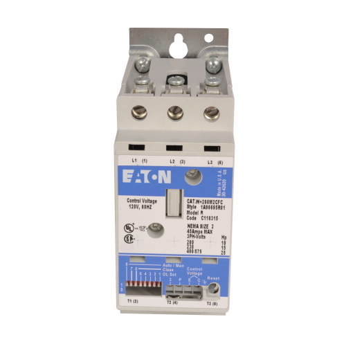 W+200M2CFCY7 NEMA Starter, 230 V AC V Coil