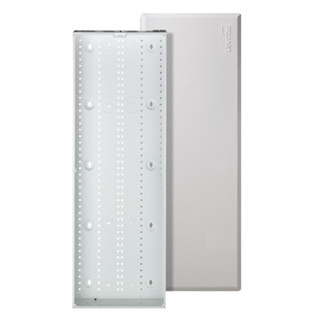 47605-42W 420 Empty SMC Enclosure With 43.33 in H x 0.2 in D Cover, For Use With Multi-Dwelling Unit, 12 in Enclosure, Surface Mount, Steel