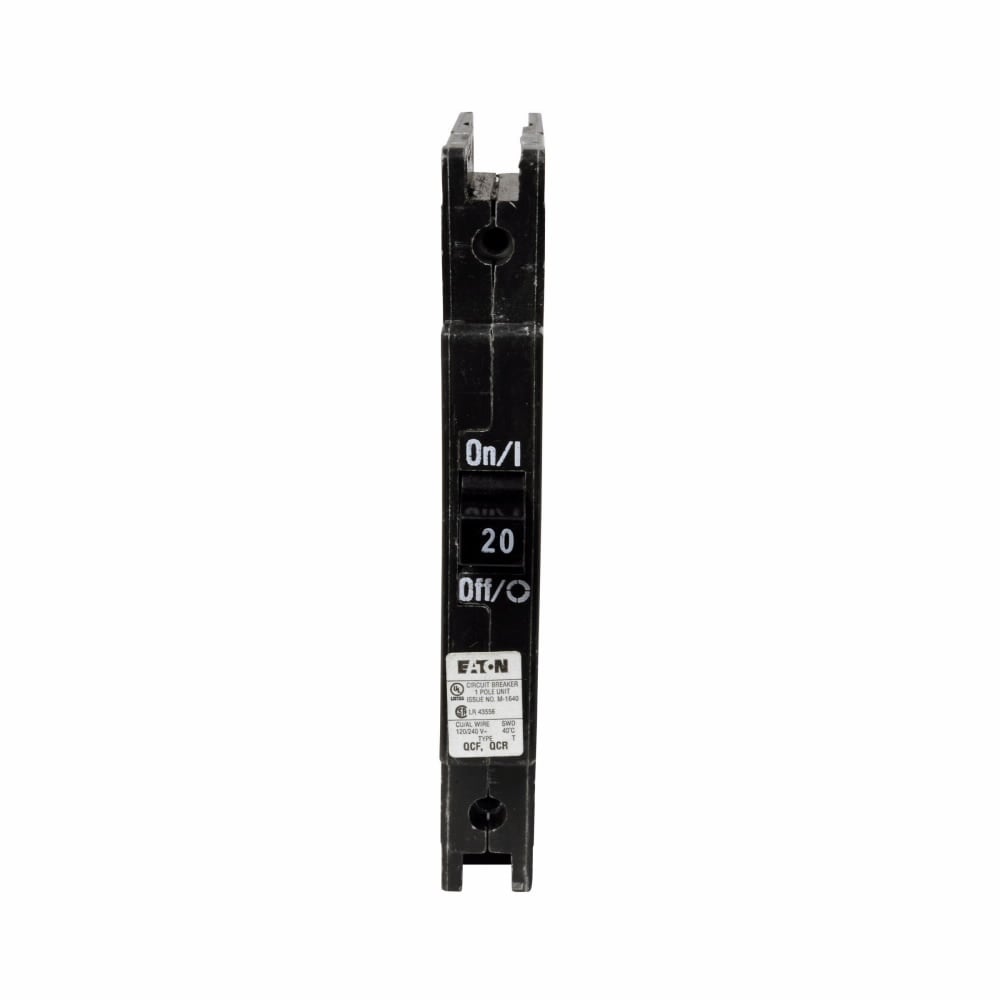 QCF1020 Miniature Circuit Breaker, 20 Amp, 1 Pole, 120/240V