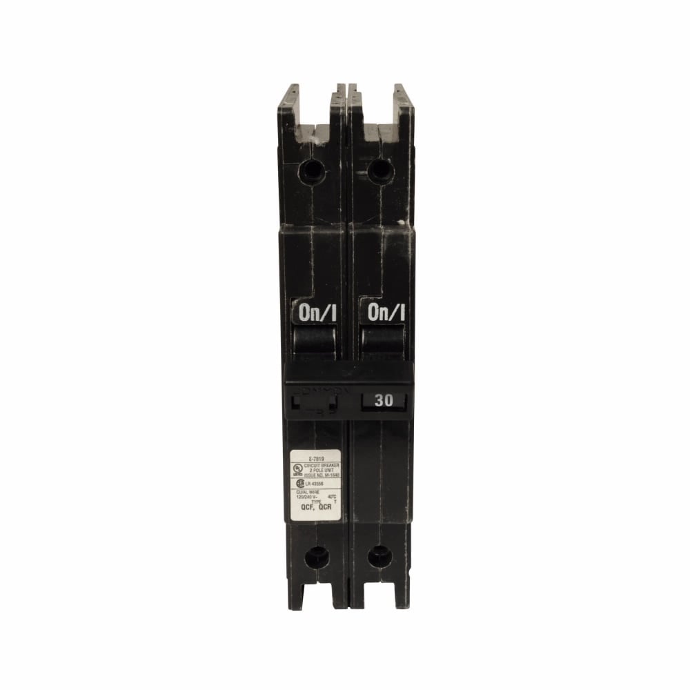 QCF2030 Miniature Circuit Breaker, 30 Amp, 2 Pole, 120/240V