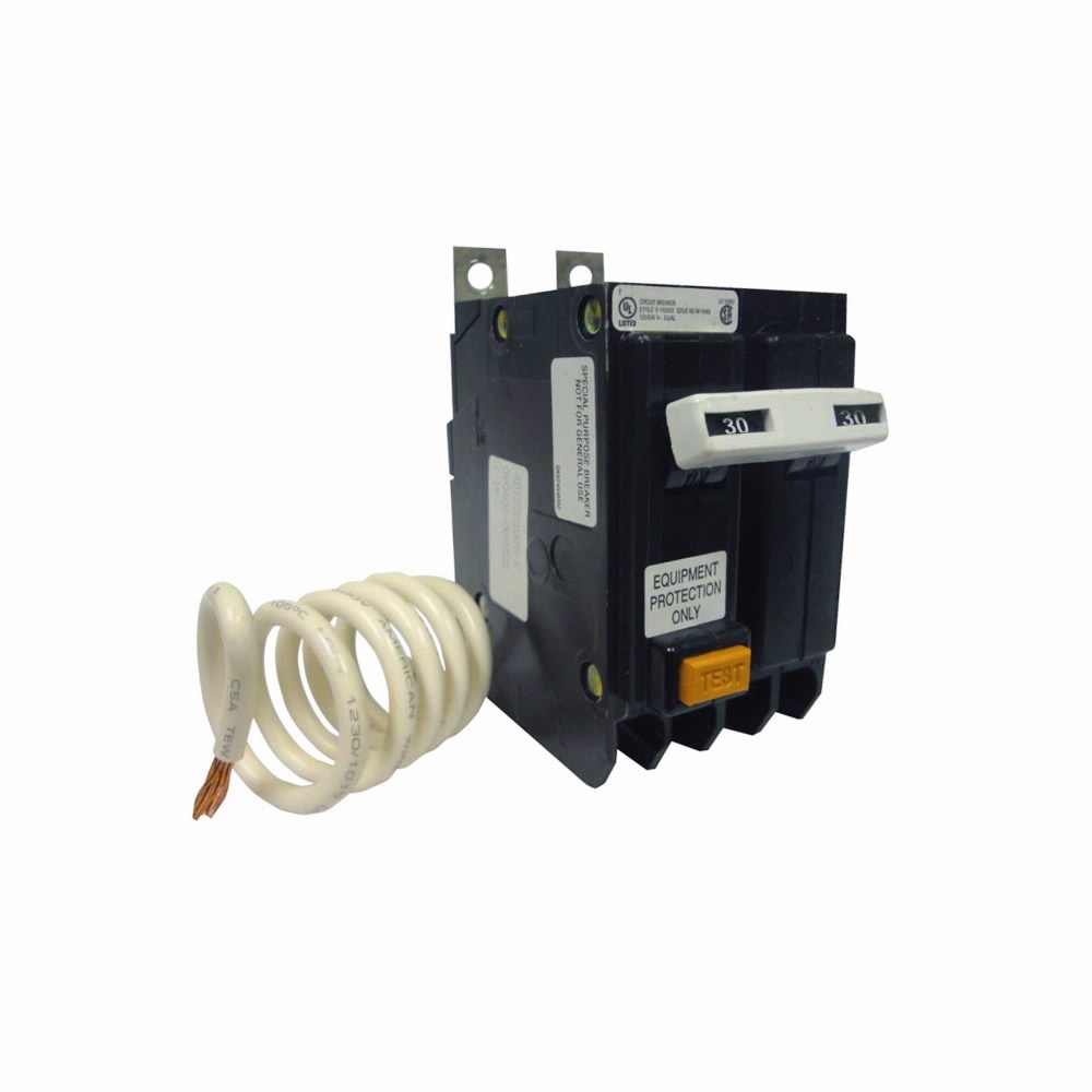 QBGFEP2030 Miniature Circuit Breaker, 30 Amp, 2 Pole, 120/240V