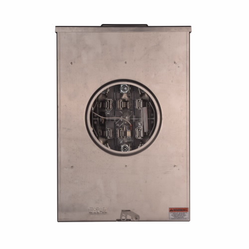 UATH7213UFLCH 200 Amp, Meter Socket, 7 Term, Large Hub Cover Plate, OH, UG, 3 Phase