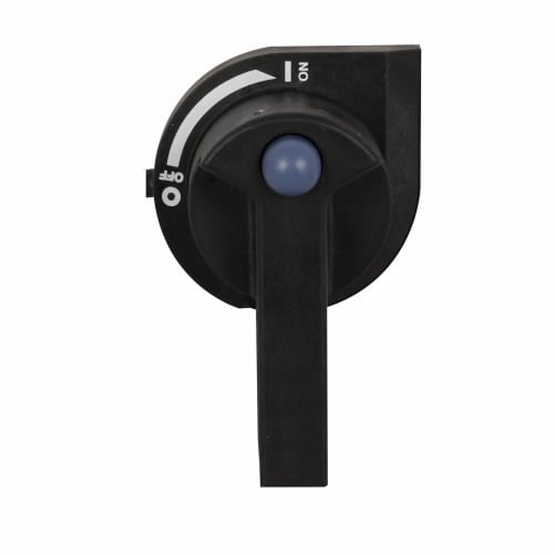 CPBW6 Type G Defeatable Padlockable Rotary Disconnect Pistol Handle, 3 in L x 6 in W x 5 in H, Black
