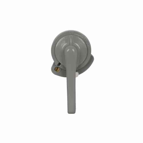 504C323G07 Round Padlockable Disconnect Switch Handle With Hardware, 6.2 in L x 5 in W x 5 in H