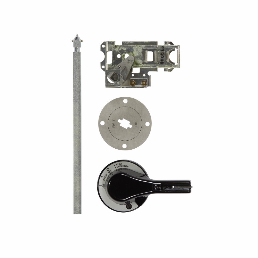 HM1R12 Handle Mechanism, NEMA 1/3R/12 NEMA Rating, Rotary Handle Handle/Operation, Through-The-Door Handle Mounting, For Use With C Series F-Frame Molded Case Circuit Breaker, Molded Case Switch and Motor Circuit Protector