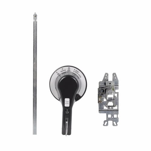 HM2R16 Handle Mechanism, NEMA 1/3R/12 NEMA Rating, Rotary Handle Handle/Operation, Through-The-Door Handle Mounting, For Use With C Series J Frame Electronic Molded Case Circuit Breaker