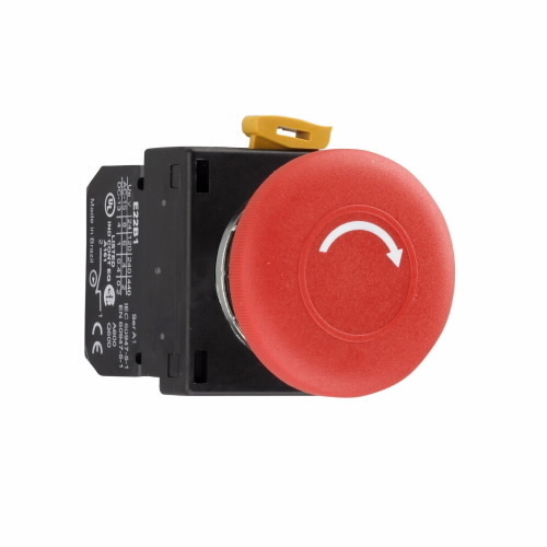 E22LLB2 Heavy Duty Non-Metallic Non-Illuminated Pushbutton Operator, 40 mm, Red