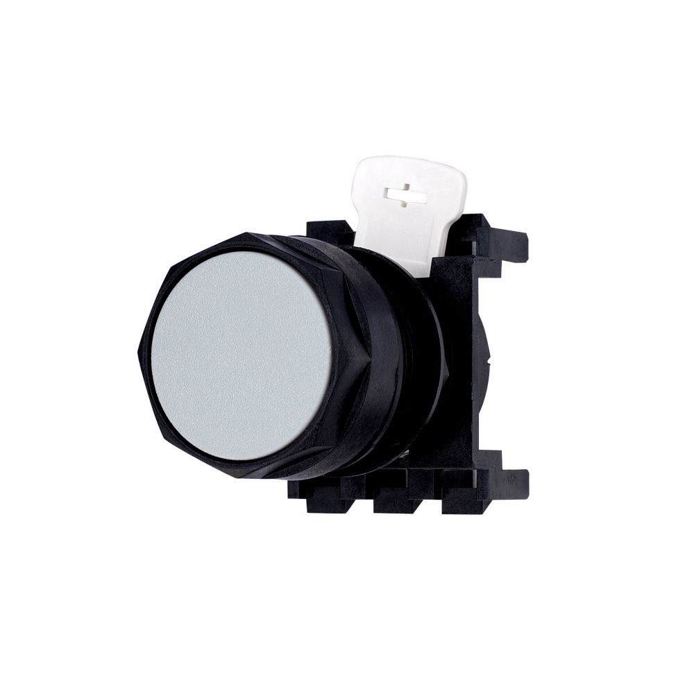 E22P1 Heavy Duty Non-Metallic Non-Illuminated Pushbutton Operator, 22.5 mm, 1NO Contact, Black