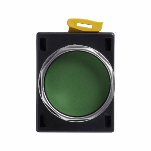E22P3 Heavy Duty Non-Metallic Non-Illuminated Pushbutton Operator, 22.5 mm, 1NO Contact, Green