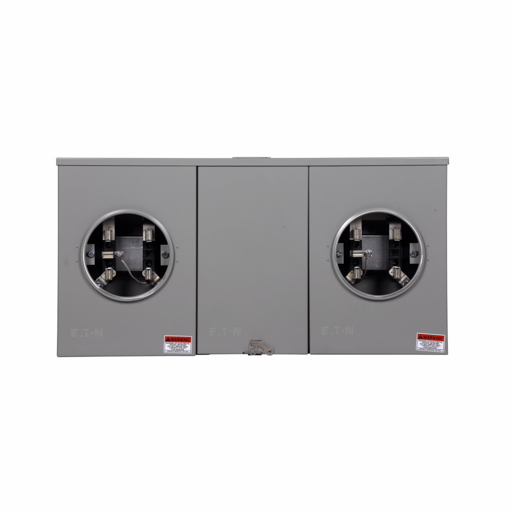 UT2H52353TCH 200 Amp, 2 Gang, Meter Socket, 5 Term, 6 Oclock Position, OH, UG