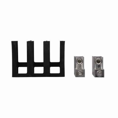 2TA401K Pressure Line and Load Terminal, 2/0 AWG to 250 kcmil, 2/0 AWG to 500 kcmil, For Use With C Series 2-Pole 400 A Type KD Molded Case Circuit Breaker