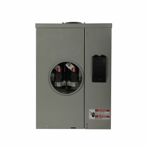 MBB150BTSCR Meter Main Breaker 150 Amp, Meter Breaker No Distribution, OH, UG, Ringed