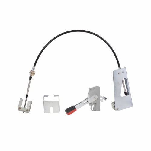 F4S05C C Series Handle Mechanism, NEMA 1/3R/12 NEMA Rating, For Use With C Series L and MDL-Frame Molded Case Circuit Breaker, Flexible Shaft Handle to Device Connection