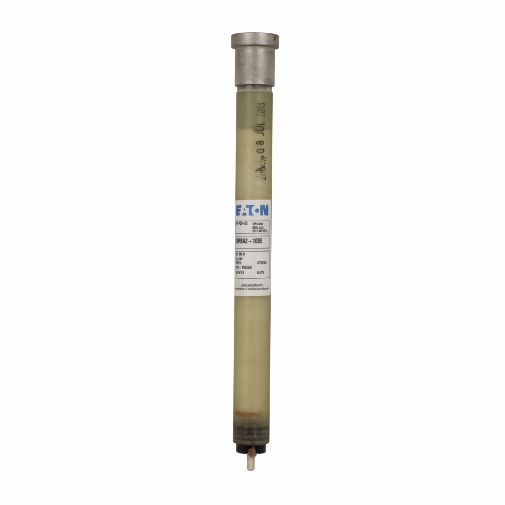 8RBA4-65E Type RBA4 Class E Standard Speed Expulsion Fuse Refill Unit, 65 A, 7.2 kV, Glass Epoxy