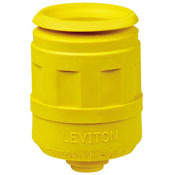 6033-Y Weather Resistant Locking Plug Boot, For Use With Locking Plug, 20/30 A, 4, 5-Wire, Thermoplastic Elastomer, Yellow