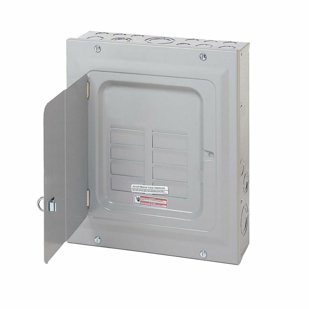 BR612L125SDP 1-Phase Split Main Lug Loadcenter, 120/240 V AC, 125 A, 12 Poles, 10 kA Interrupt