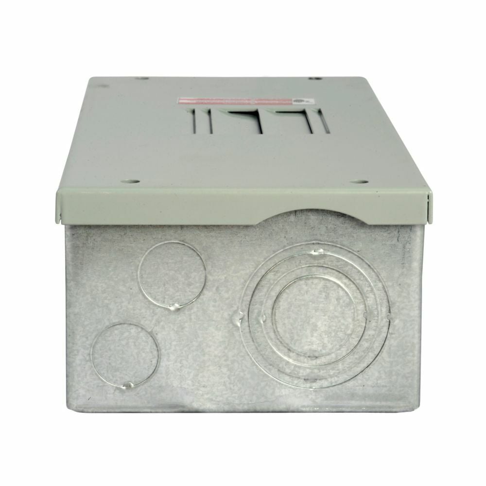 BR24L70SGP 1-Phase Metallic Main Lug Loadcenter, 120/240 V AC, 70 A, 4 Poles, 10 kA Interrupt