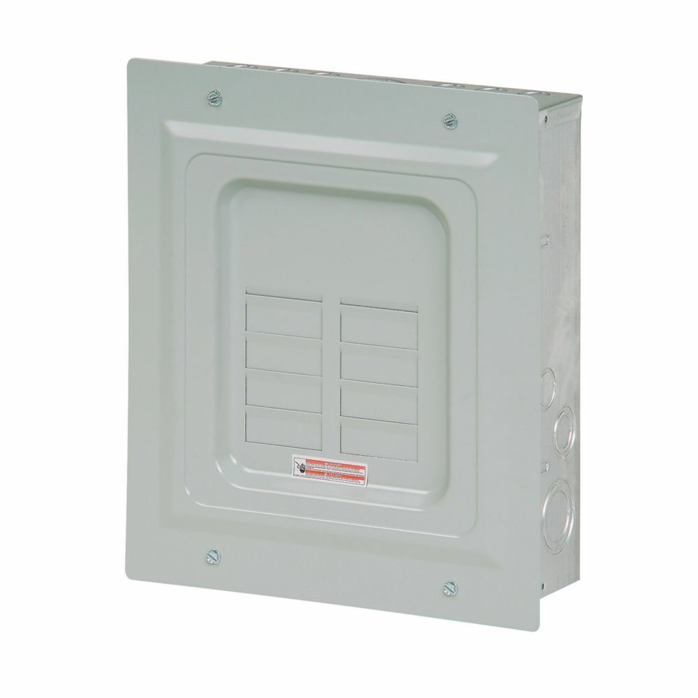 BR816L125FP 1-Phase Split Main Lug Loadcenter, 120/240 V AC, 125 A, 16 Poles, 10 kA Interrupt