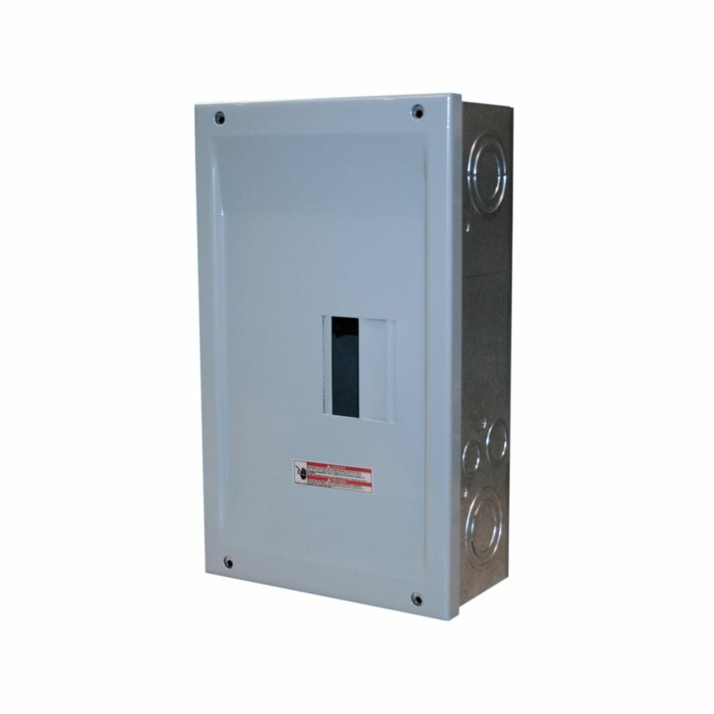 BR24L125SP 1-Phase Main Lug Loadcenter, 120/240 V AC, 125 A, 4 Poles, 10 kA Interrupt