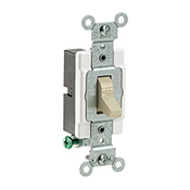 CS115-2I Grounding Toggle Switch, 120/277 V AC, 15 A, 1/2, 2 hp Power Rating