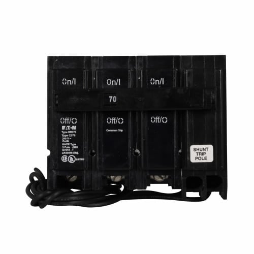 BR390ST Miniature Circuit Breaker, 90 Amp, 3 Pole, 240V