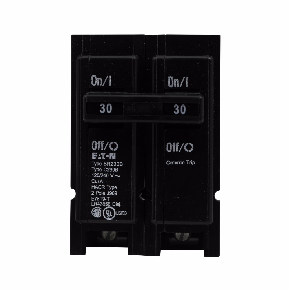 BR240B Miniature Circuit Breaker, 40 Amp, 2 Pole, 120/240V
