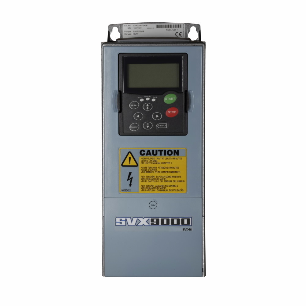 SVX001A1-2A1B1 Adjustable Open Chassis Standard Software AC Variable Frequency Drive, 208 to 230 V AC, 1 hp, 5 in W x 7-1/2 in D