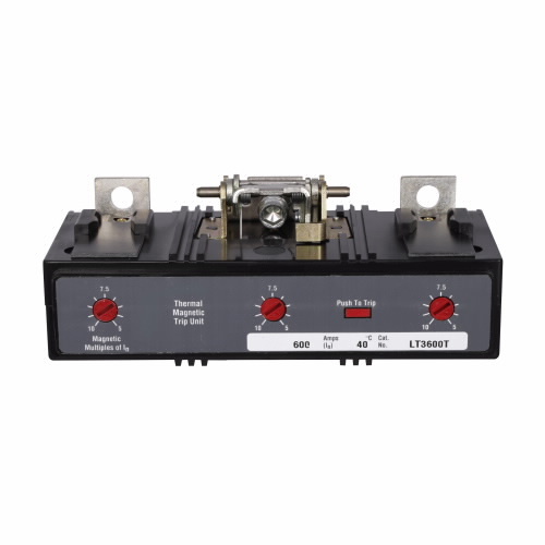 LT3400T Non-Interchangeable Thermal Magnetic Breaker Trip Unit, 3 Poles, 400 A, LD/HLD/LDC Frame, For Use With C Series 600 V AC Molded Case Circuit Breaker