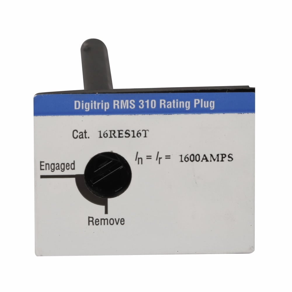 16RES08T C Series Fixed Rating Plug, 1600 A, 800 A Plug Current, RG Frame