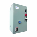 Eaton C30CN mechanically held lighting contactor, 30 A, 110 V/50 Hz, 120 V/60 Hz, 30 A, NEMA 1, Painted steel, Six-pole, MECH held and MAG latched, C30CN Series, Non-combination electrically and mechanically held