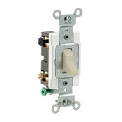 CS415-2I 4-Way Grounding AC Quiet Toggle Switch, 120/277 V AC, 15 A, 1/2, 2 hp Power Rating