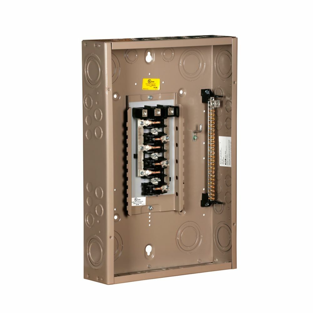 CH18L3125R 3-Phase Standard Main Lug Loadcenter, 208Y/120/240 V AC, 125 A, 18 Poles, 10 kA Interrupt