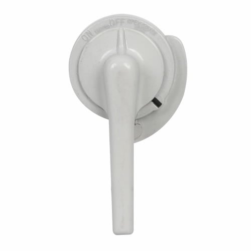 504C323G08 Non-Defeatable Pistol Round Variable Depth Operating Handle Assembly, 6.1 in L x 5.1 in W x 5.1 in H