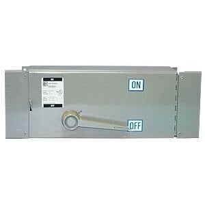 FDPWT3611R Type FDPW Fused Panelboard Switch, 600 V AC, 30 A, 7-1/2 hp, 15 hp, 20 hp, 3 Poles
