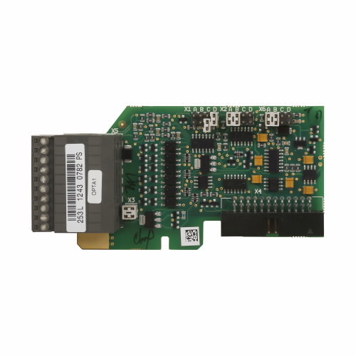 OPTA3 Extended I/O Card, For Use With SVX9000, SPX9000, 9000X Series Adjustable Frequency Drive, 2-Relay Output, B Slot